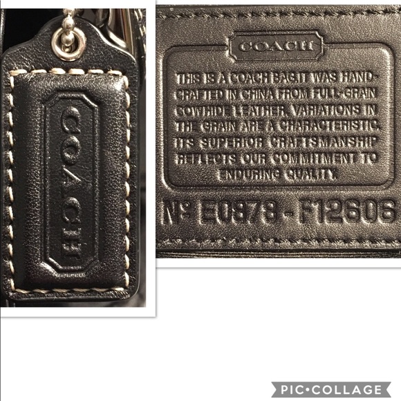 “Sold” Vintage Coach Hampton Shoulder Bag - Picture 8 of 8